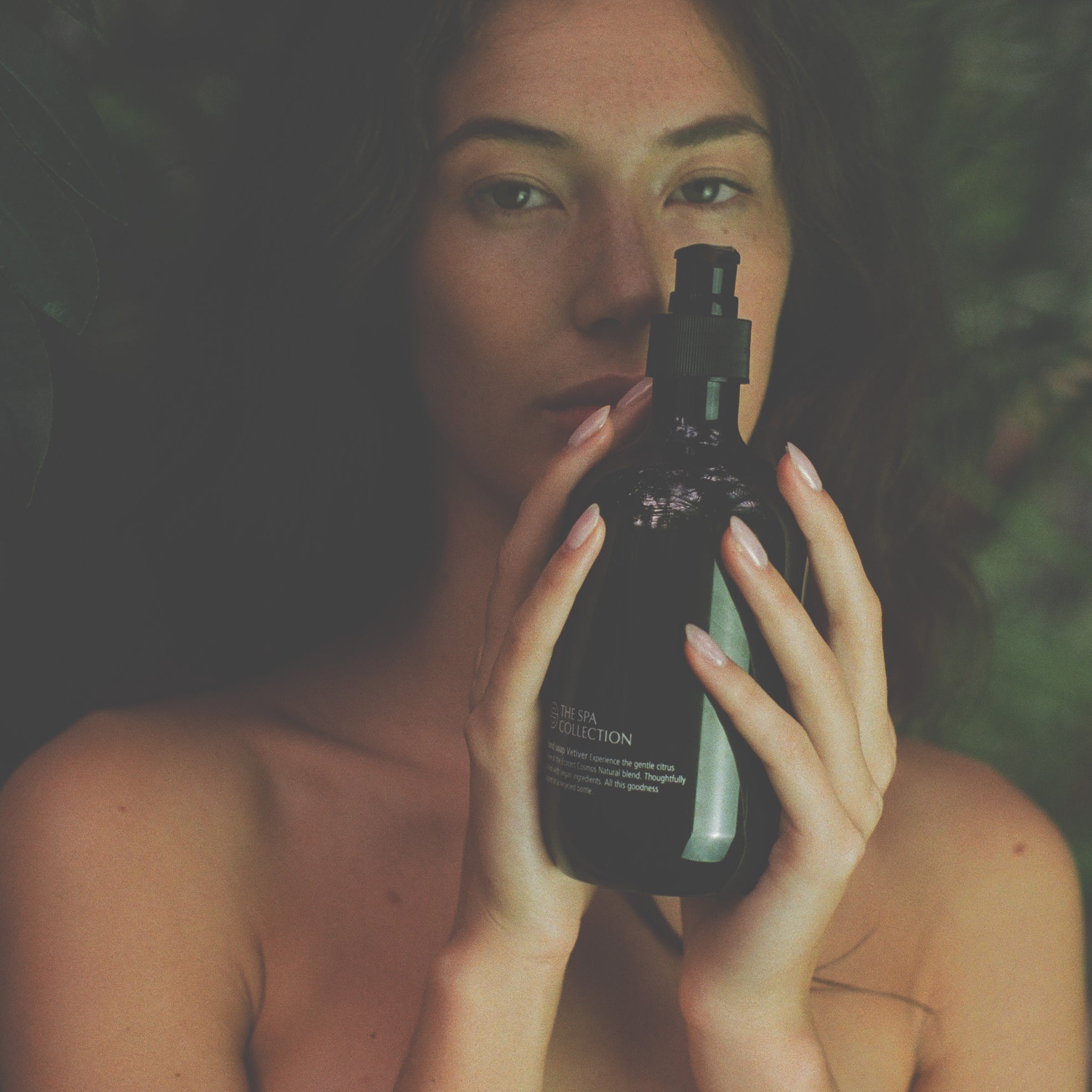 Skin lotion - 475ml recycled bottle - The Spa Collection Vetiver Ecocert Cosmos Natural