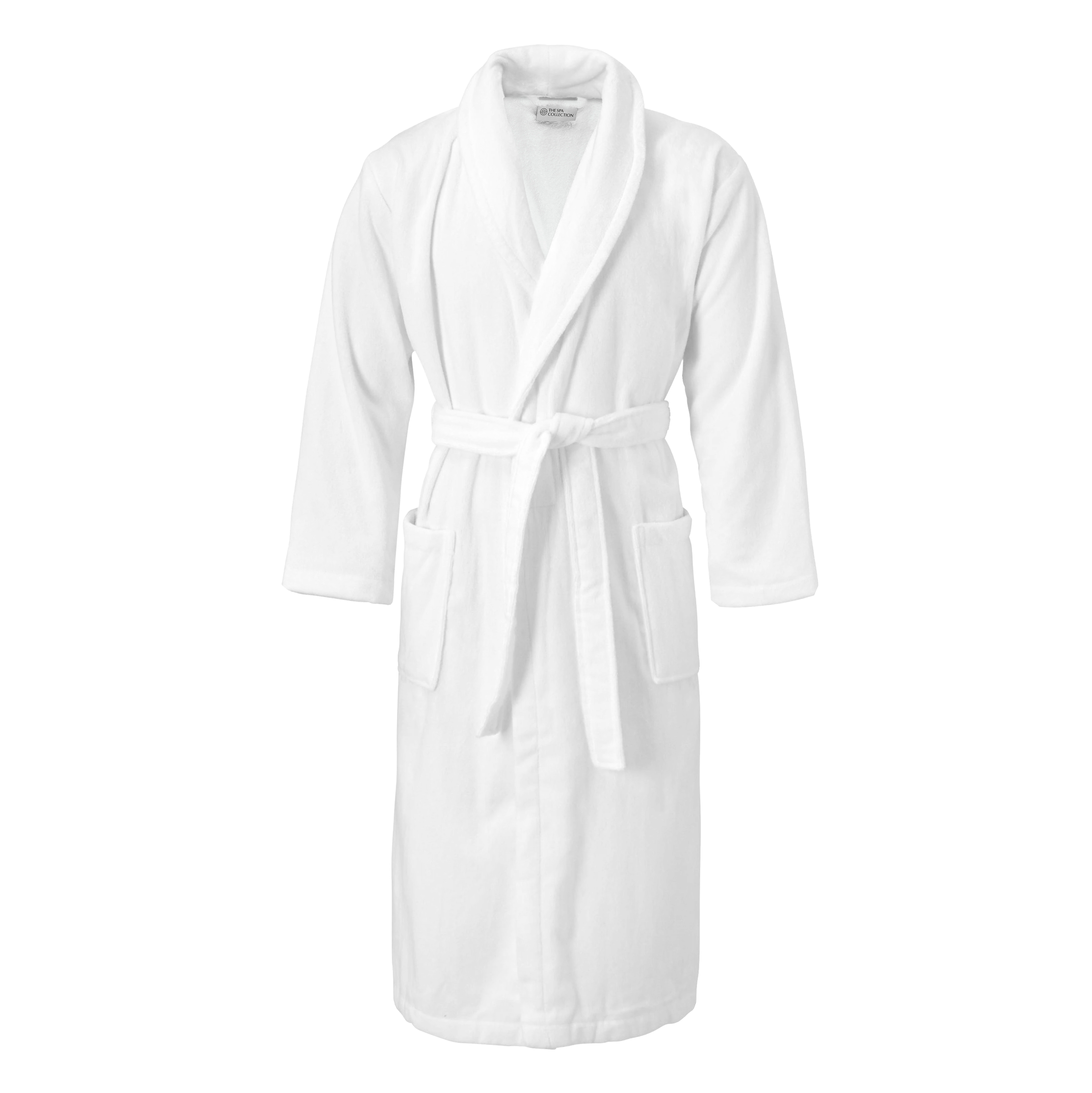 Bathrobe white XL - 100% velour