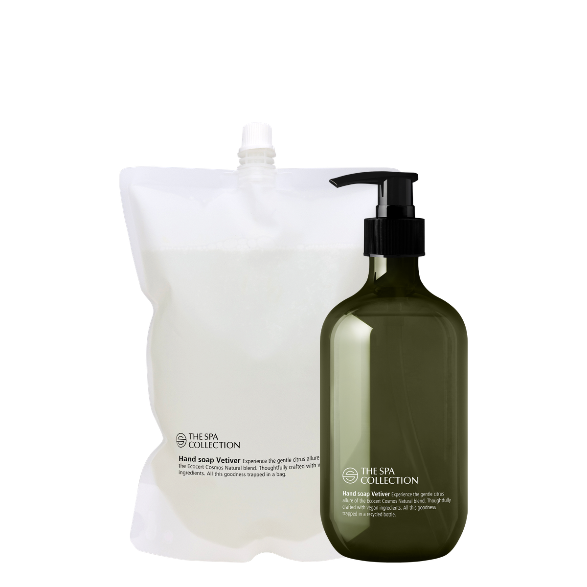 The hand soap refill bundle - Vetiver