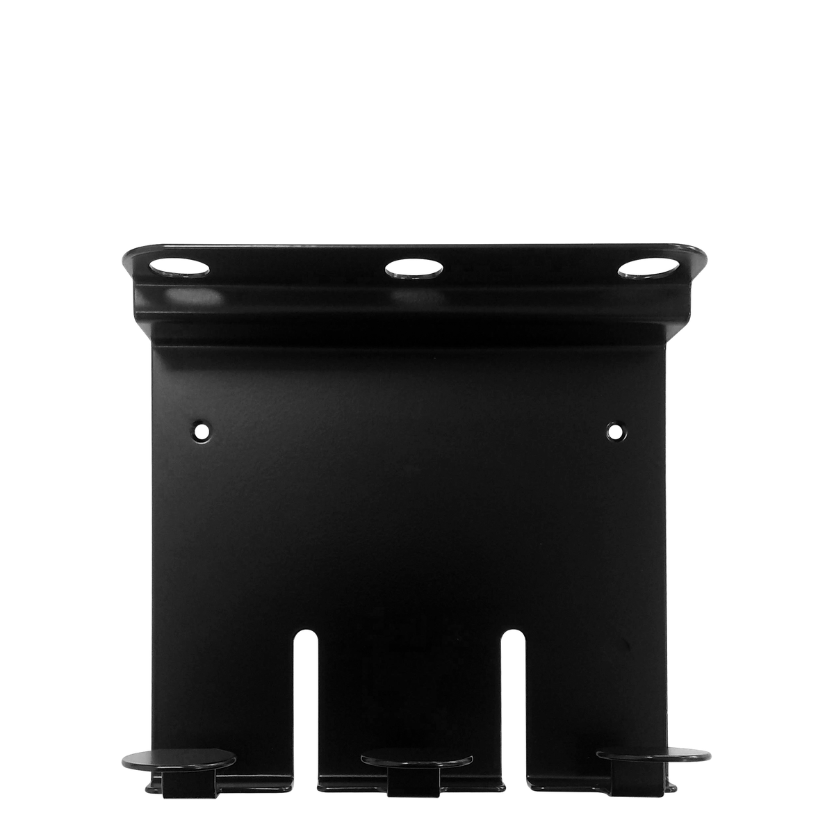 Schwarzer Metallhalter für 3 x 475 ml Flaschen