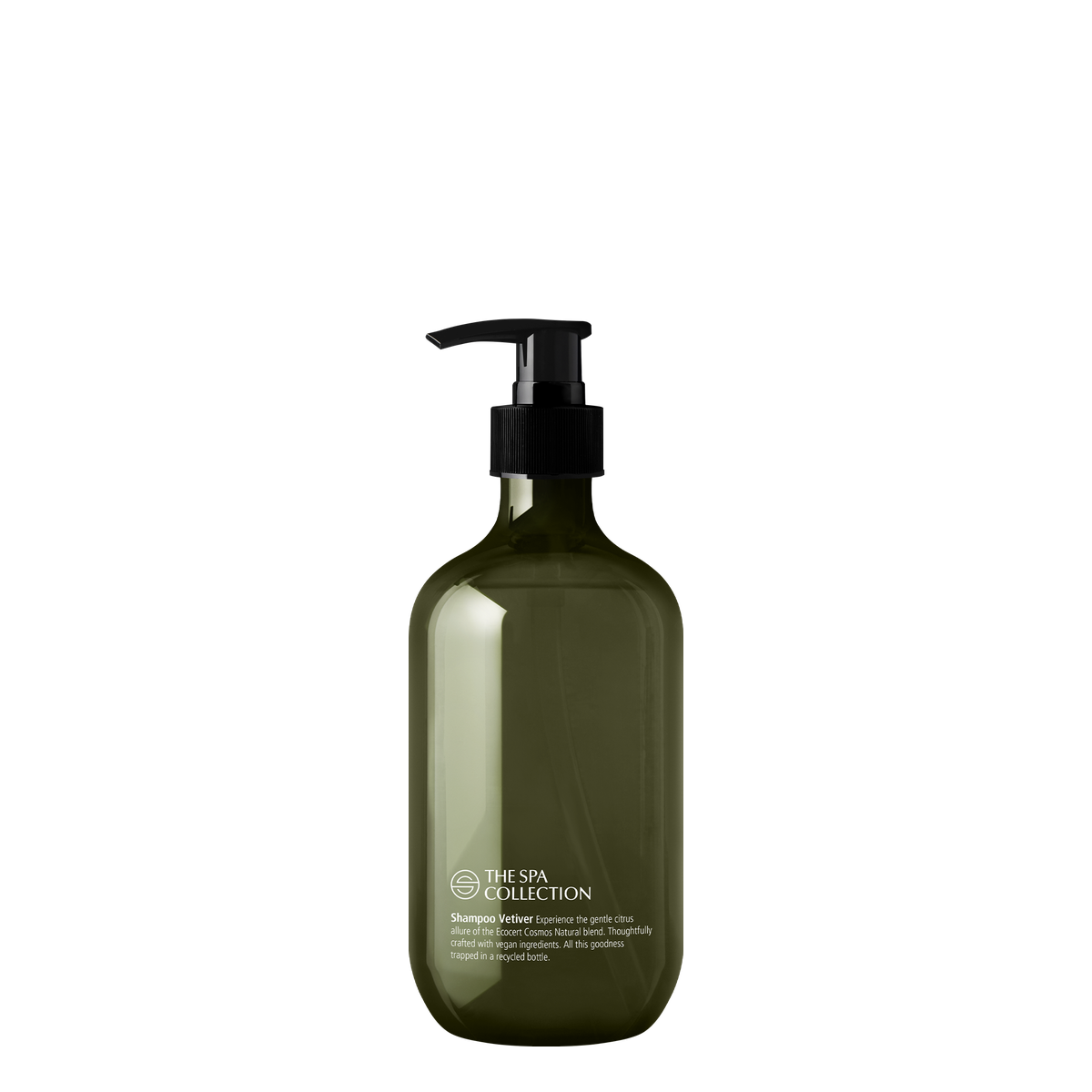 Shampoo - 475 ml bottle - Vetiver - ECOCERT Cosmos Natural