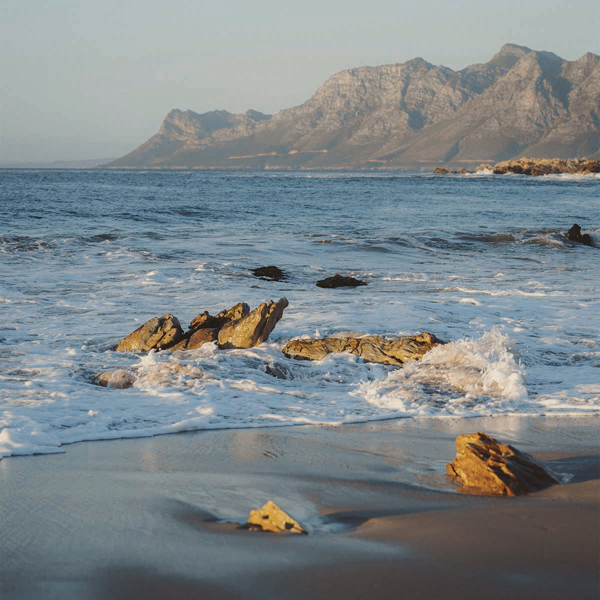The beach of Cape Town